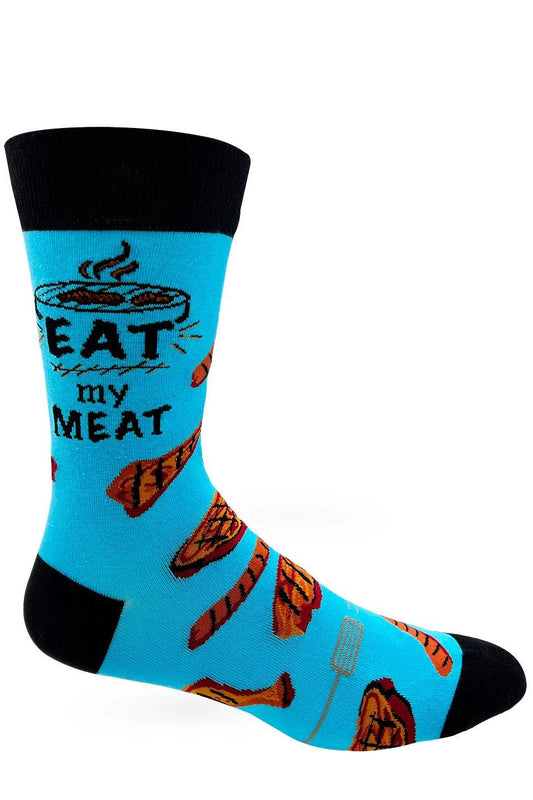 Eat My Meat Men's Socks