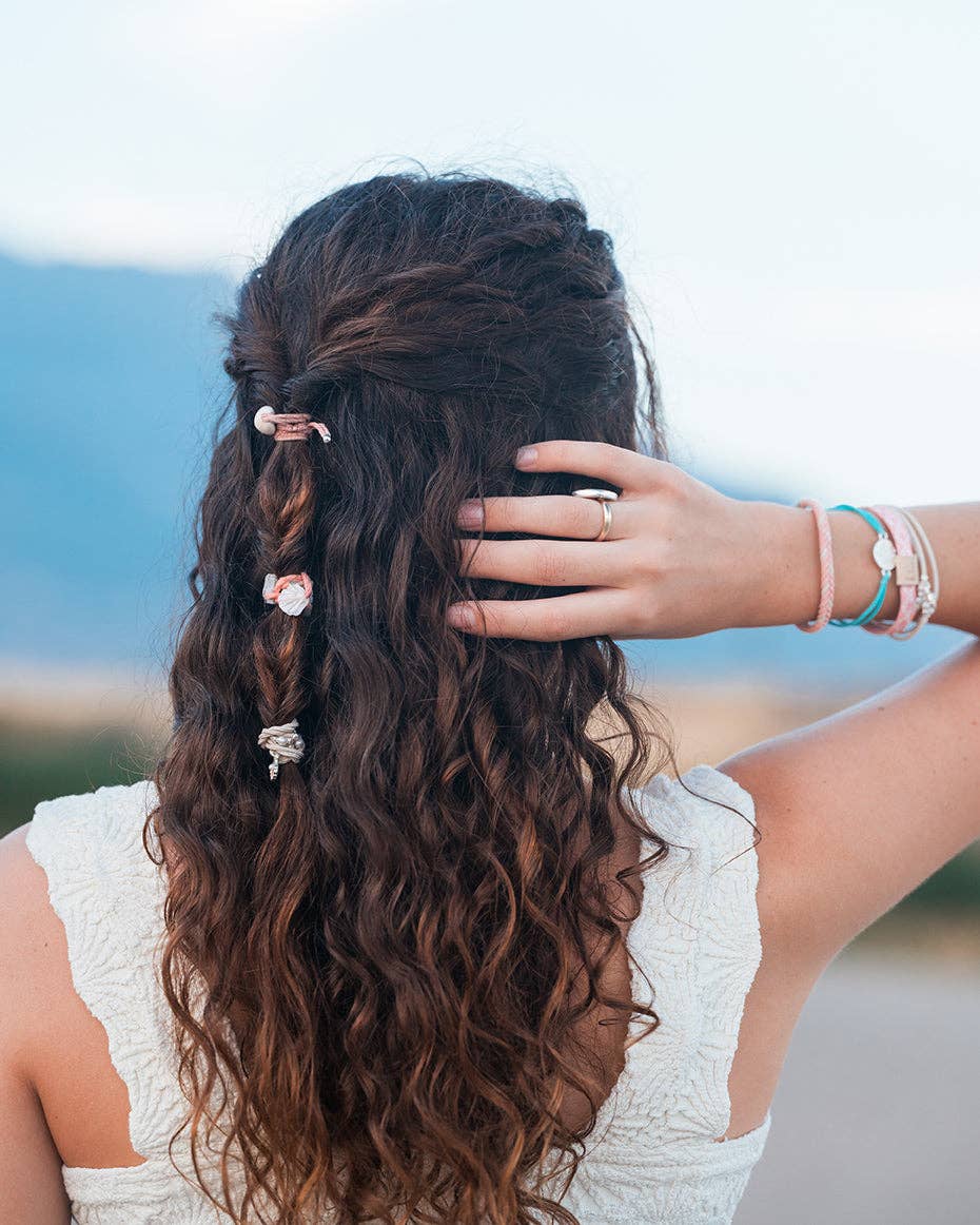 Shimmer Hair Tie Bracelets: Medium 664064