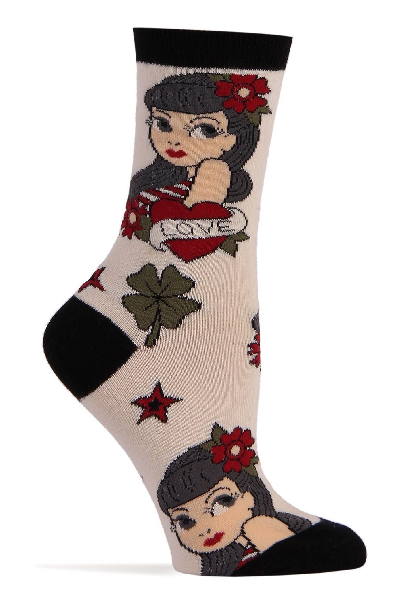 It Girl | Women's Funny Cotton Crew Socks 8513
