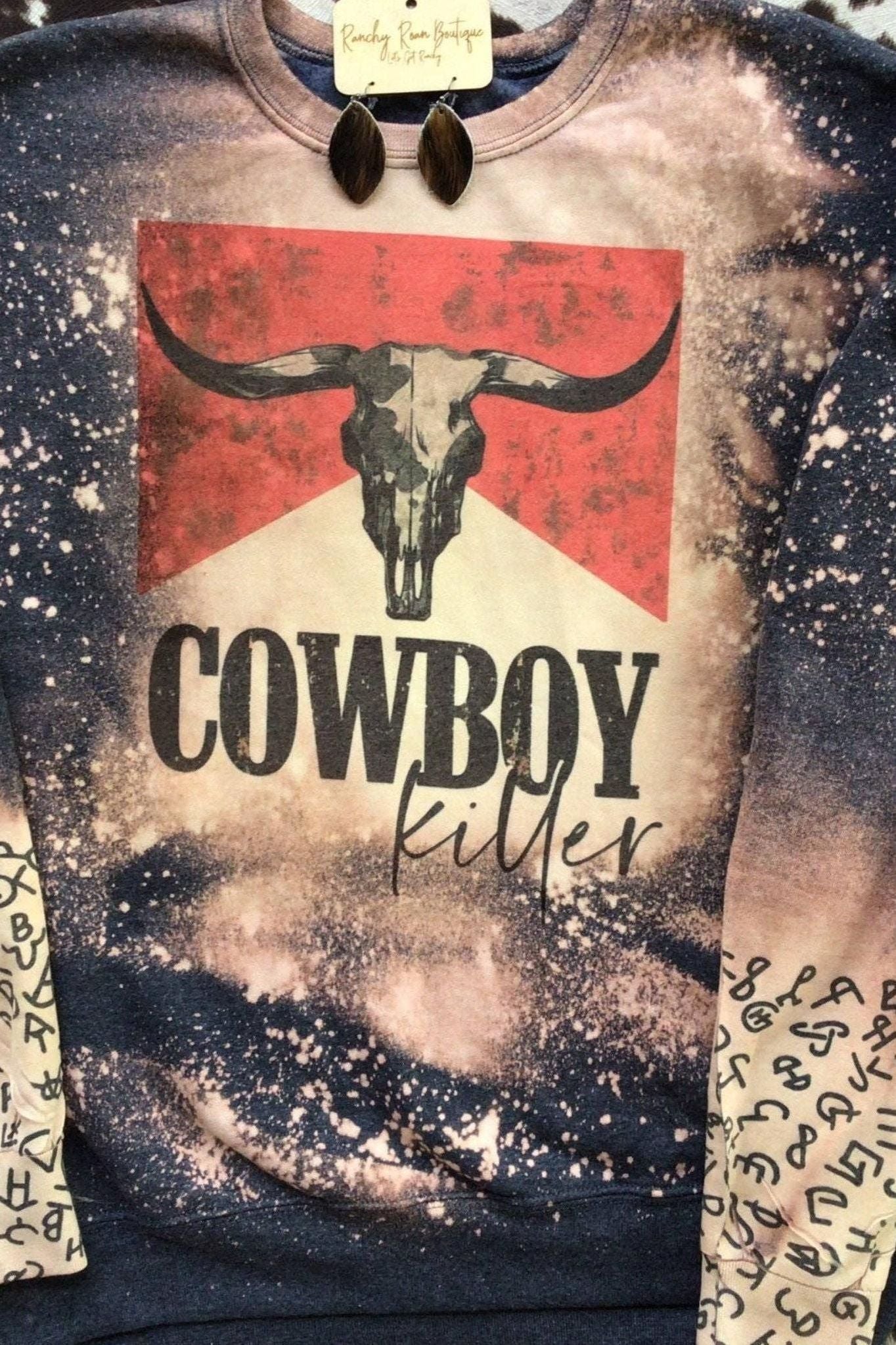 Cowboy Killer Cattle Brand Sweatshirt
