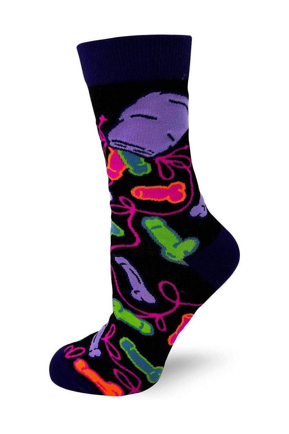 Eat a Bag of Dicks Sassy Women's Novelty Crew Socks