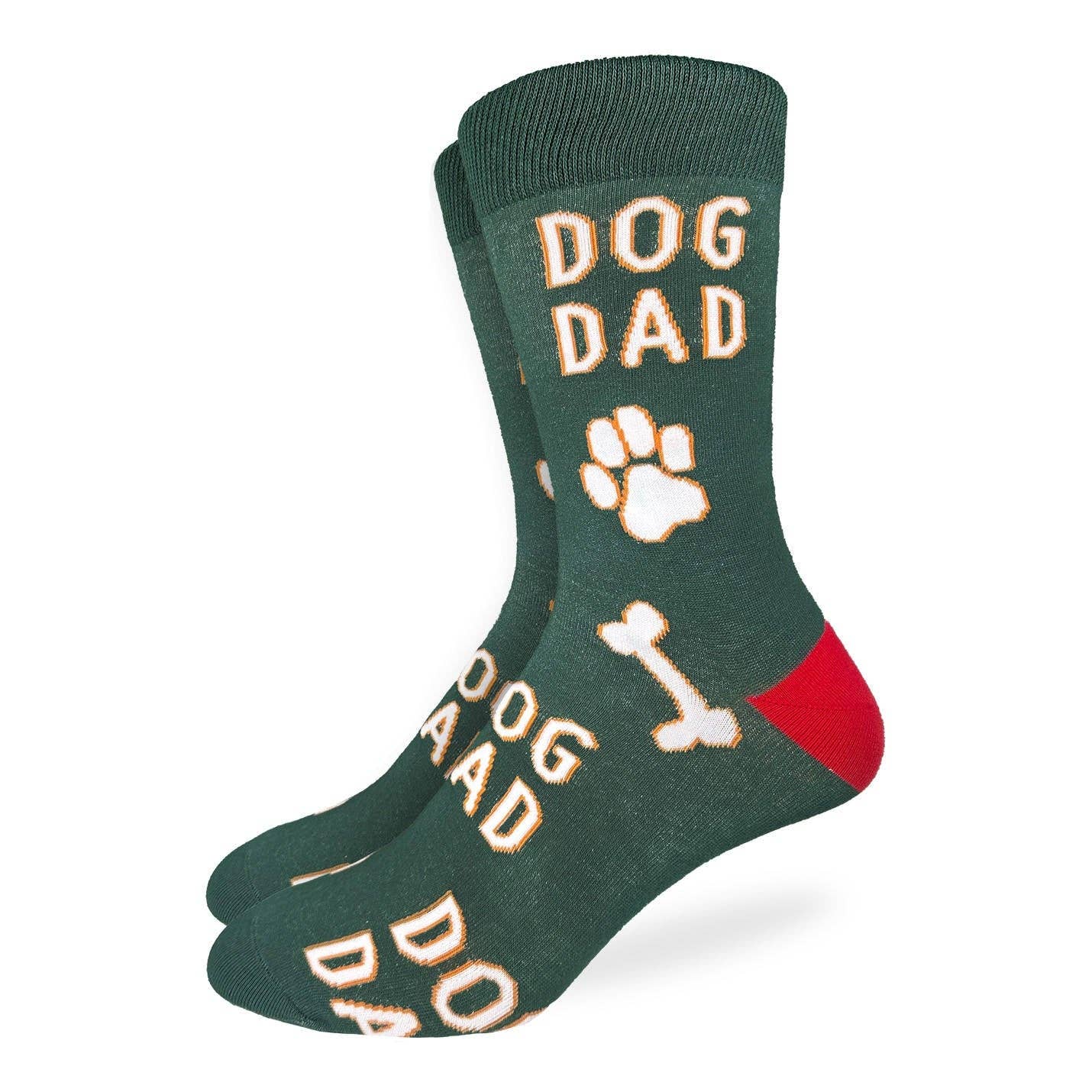 Men's Dog Dad Socks: Shoe Size 7-12