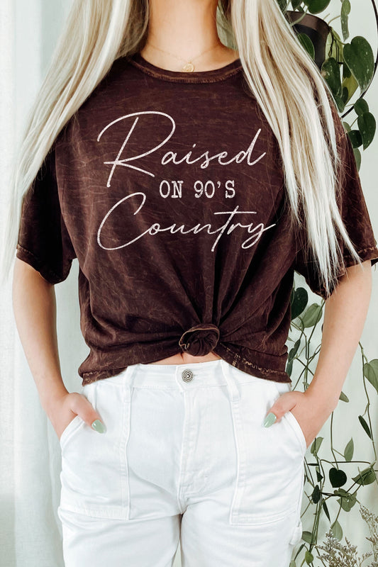 RAISED ON 90'S COUNTRY CROP in COCOA