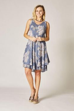 PRINT DRESS 3909