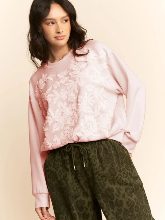 EMBROIDERED TOP 42602