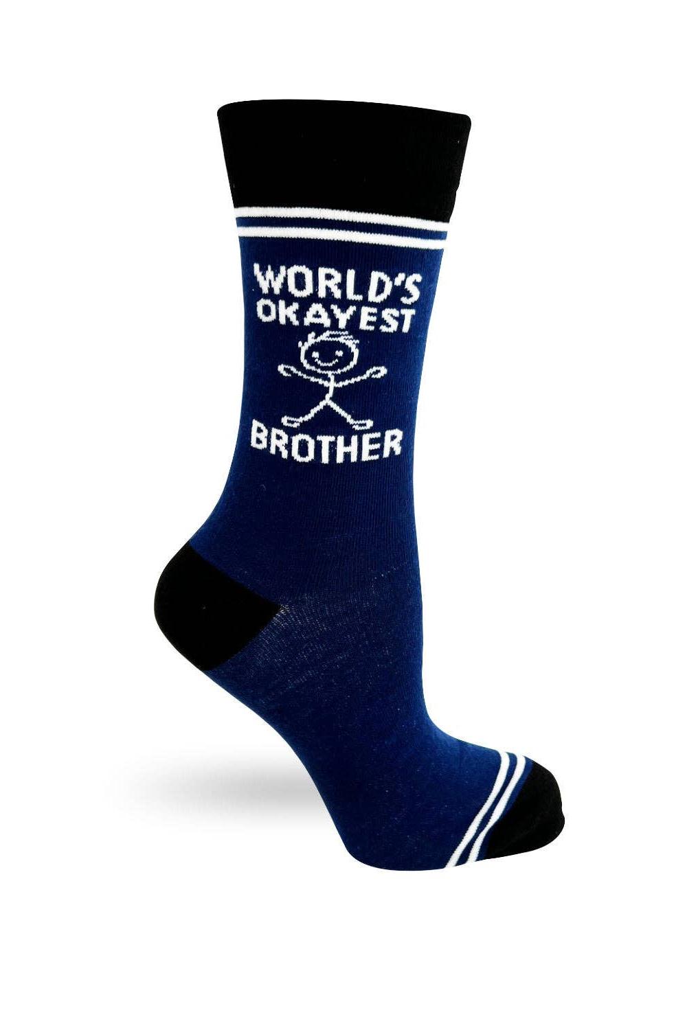 World’s Okayest Brother SOCKS