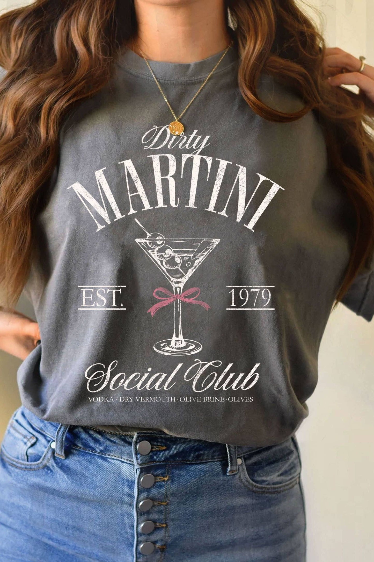 Dirty MARTINI SOCIAL CLUB TEE
