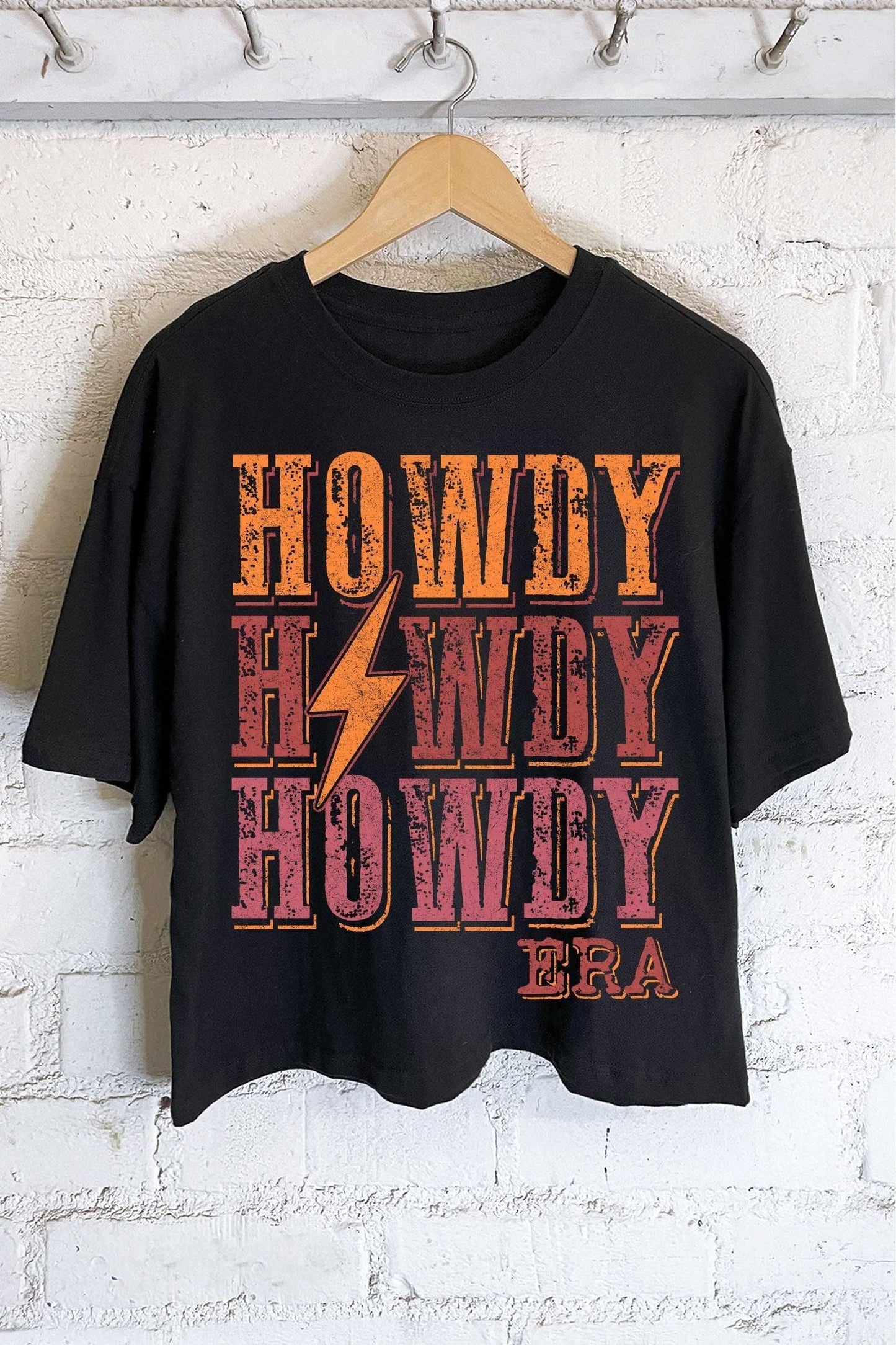 HOWDY LONG CROP TOP: NATURAL