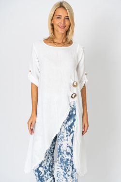 MADE IN ITALY DUSTER TOP 1271