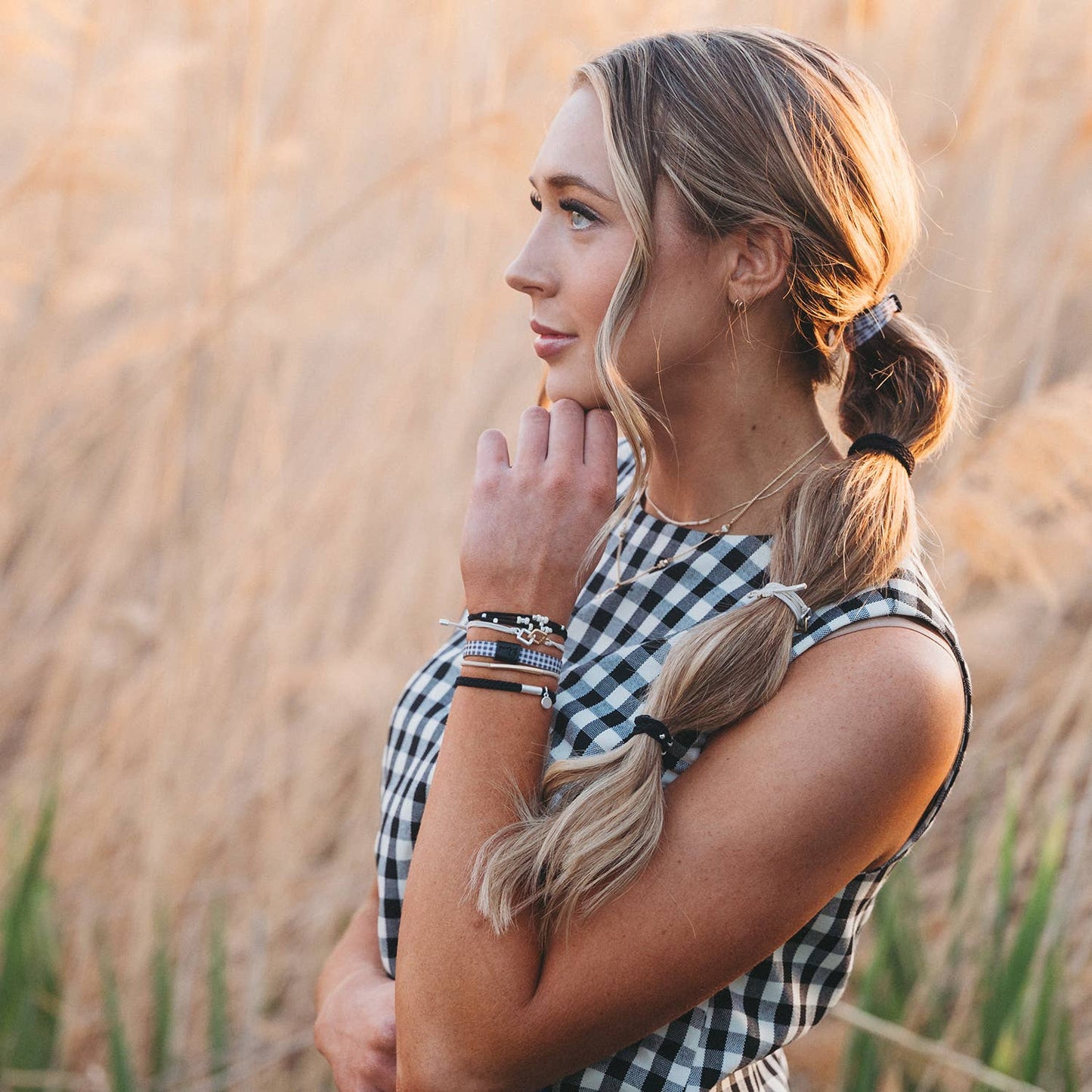 K'LANI Unity Hair Tie Bracelet: Medium 664583