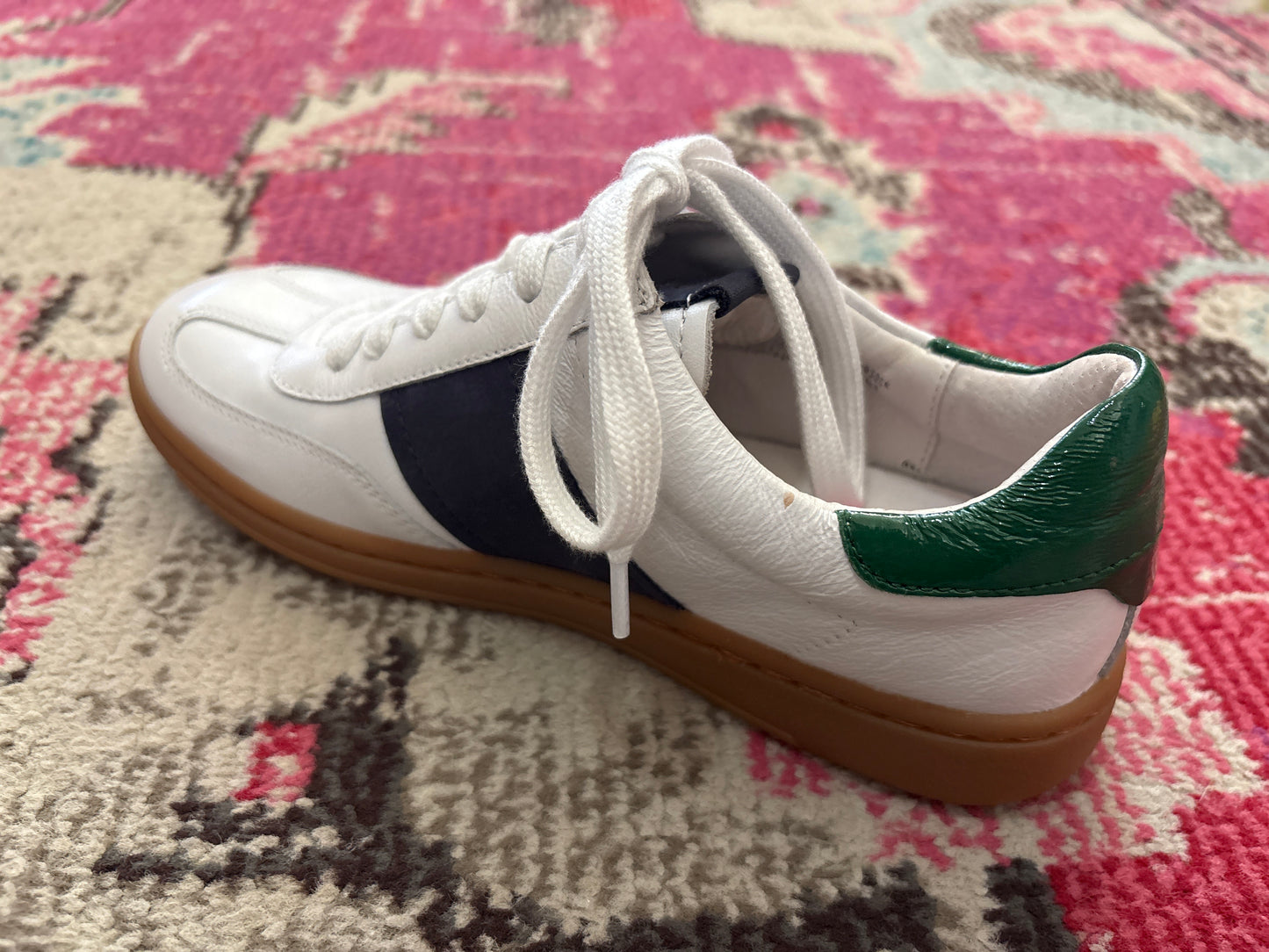 SOFFT RUBY RETRO SNEAKERS in WHITE/NAVY/GREEN 894