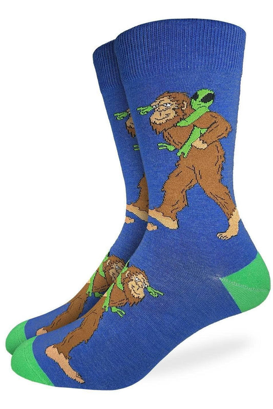 Men's Bigfoot & Aliens Socks