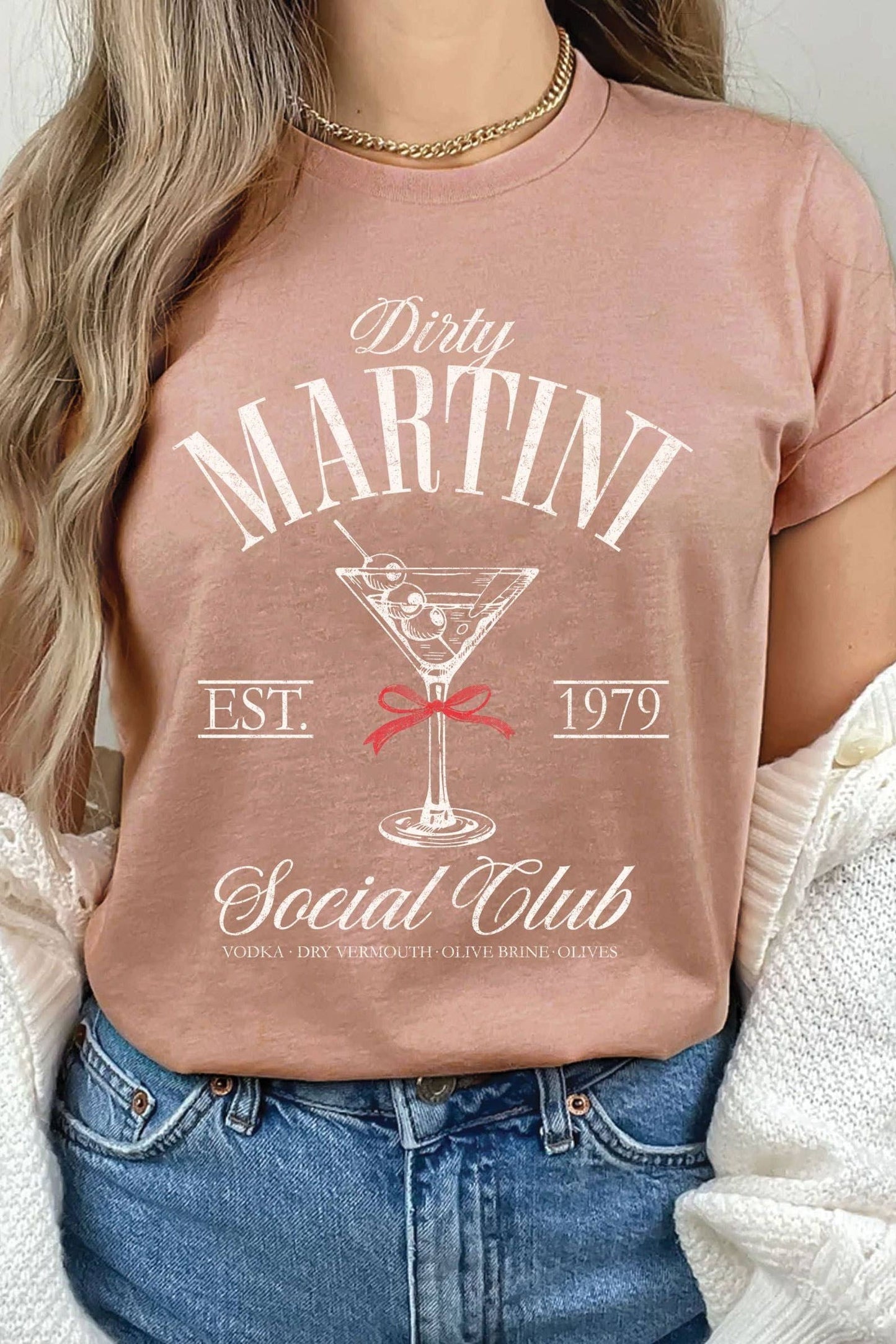Dirty MARTINI SOCIAL CLUB TEE