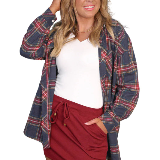 LOLA PLAID FLANNEL