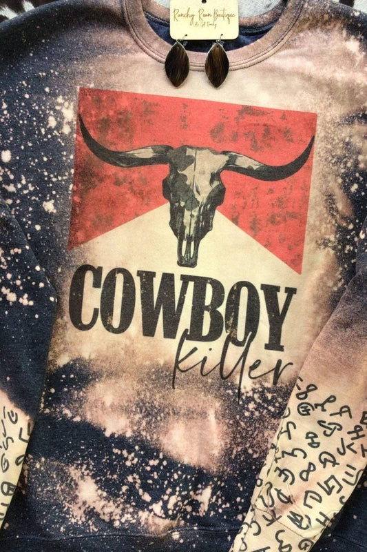 Cowboy Killer Cattle Brand Sweatshirt