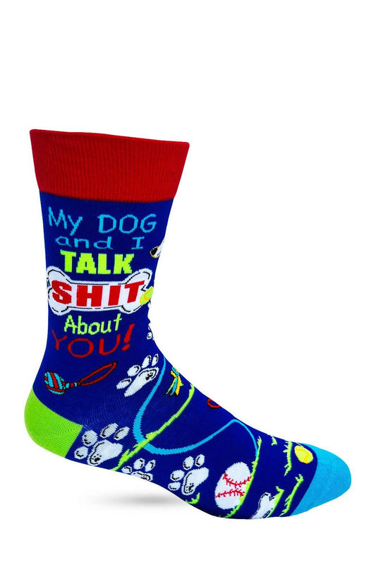 My Dog and I Men's Socks