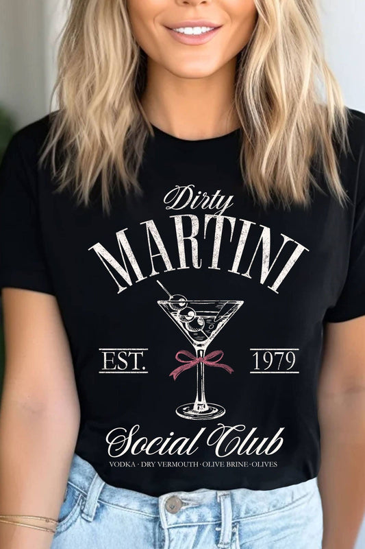 Dirty MARTINI SOCIAL CLUB TEE