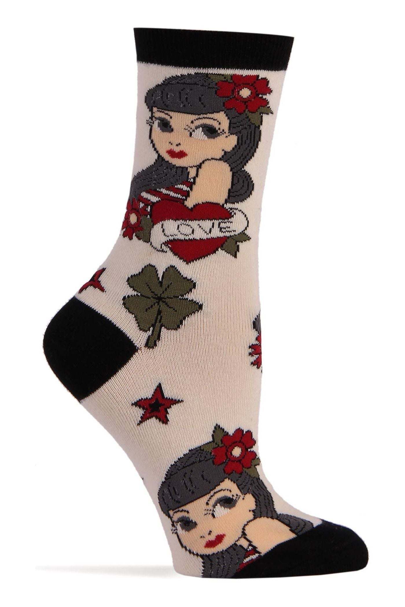 It Girl | Women's Funny Cotton Crew Socks 8513