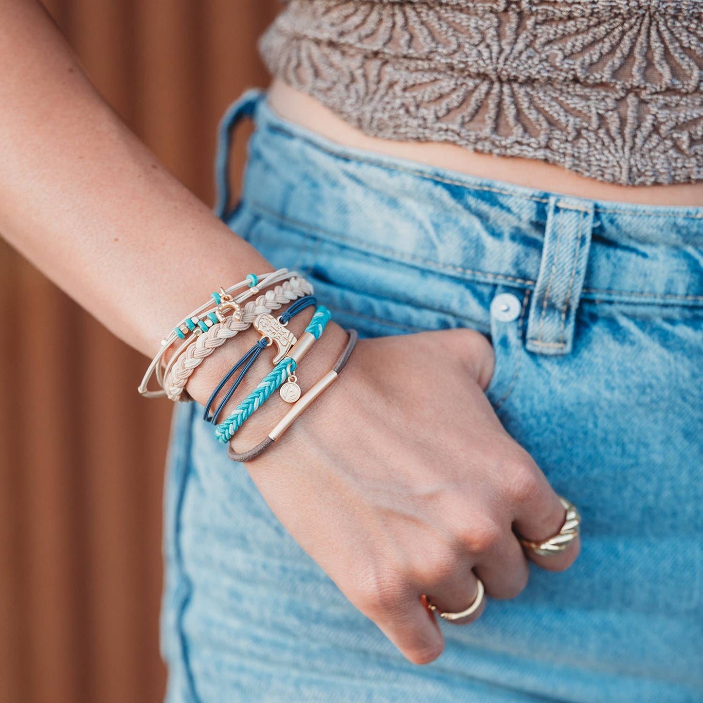 Stride Hair Tie Bracelets: Medium 306937