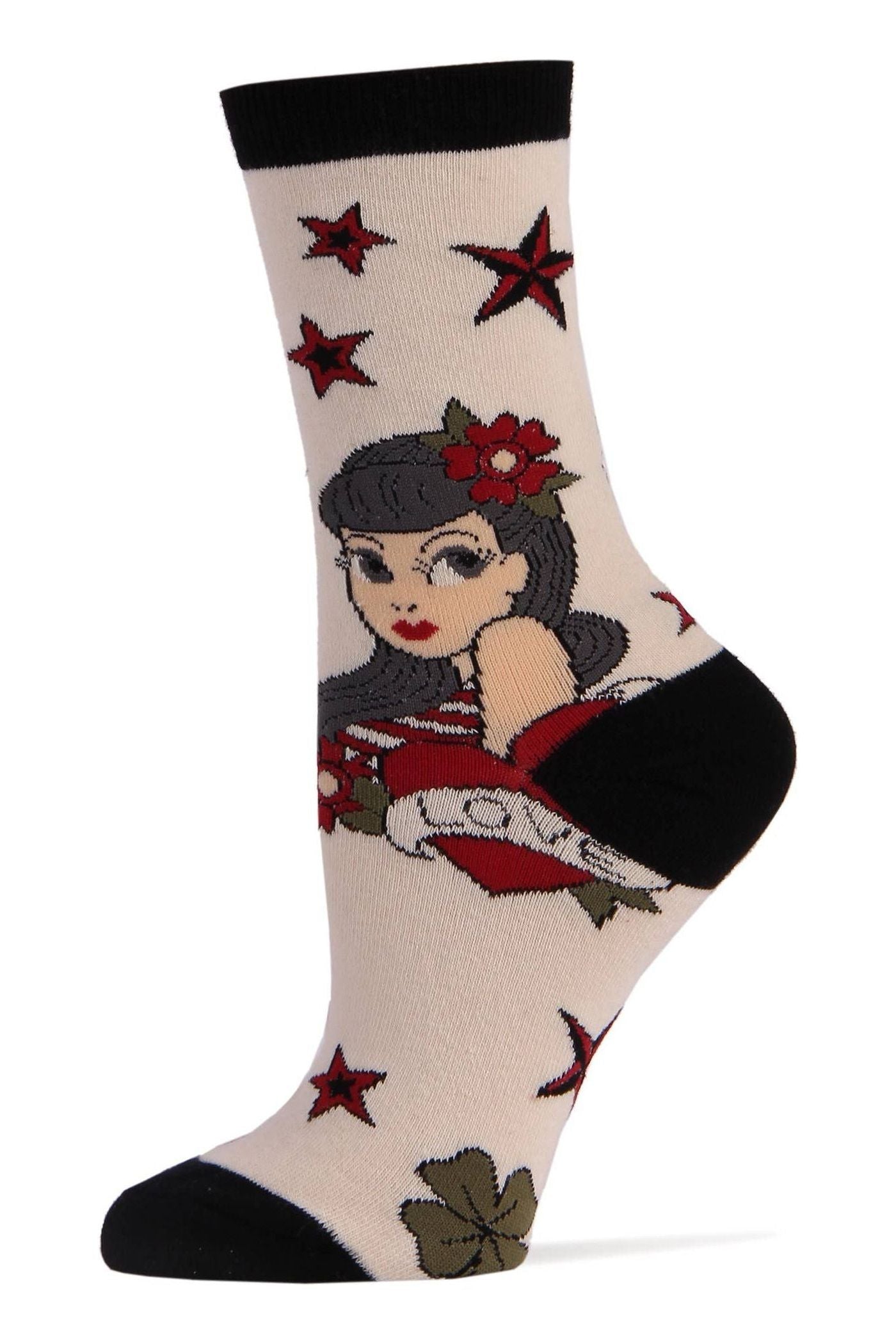 It Girl | Women's Funny Cotton Crew Socks 8513