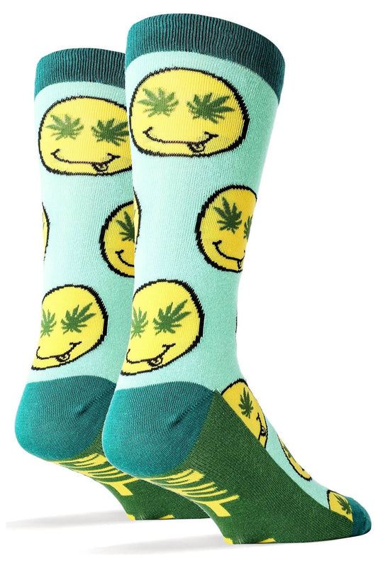 Get Lit | Men's Cotton Crew Funny Socks 8013