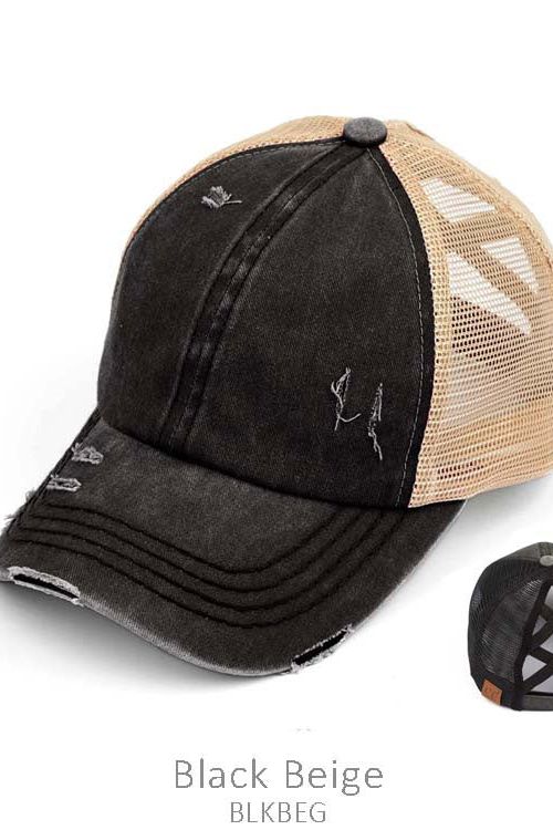 PONYTAIL CAP