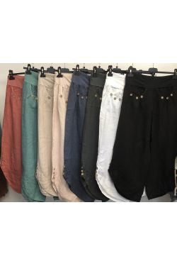 LINEN PANT 7601