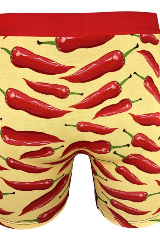 Men's Hot Peppers Underwear: Extra Large (Size 38-40)