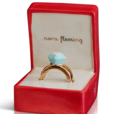 NORA FLEMING PUT A RING ON IT MINI RED BOX