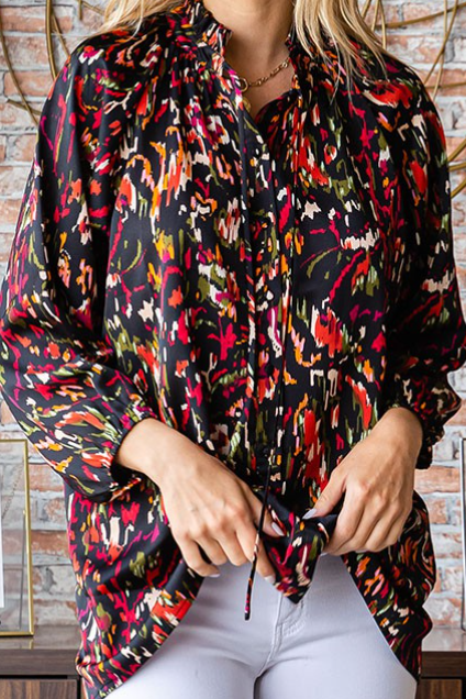 SATIN SHIRT 1045