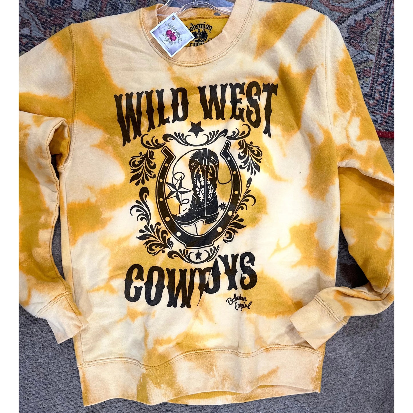X WILD WEST MUSTARD SWEATSHIRT