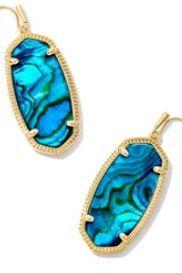 KENDRA SCOTT ELLE DROP EARRINGS in GOLD