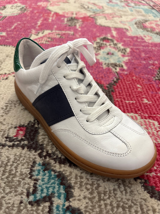 SOFFT RUBY RETRO SNEAKERS in WHITE/NAVY/GREEN 894