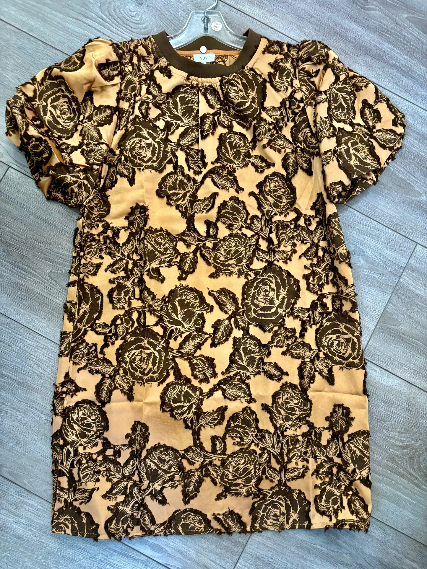 BROWN DRESS 35881