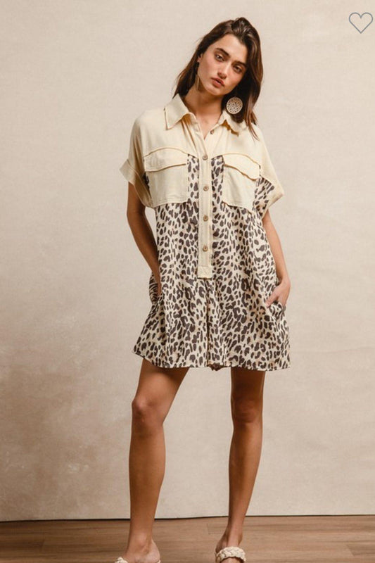 Leopard Jumpsuit 1670 O6.10