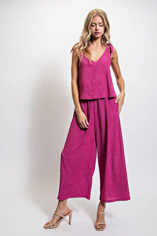 JUMPSUIT in BERRY 2389
