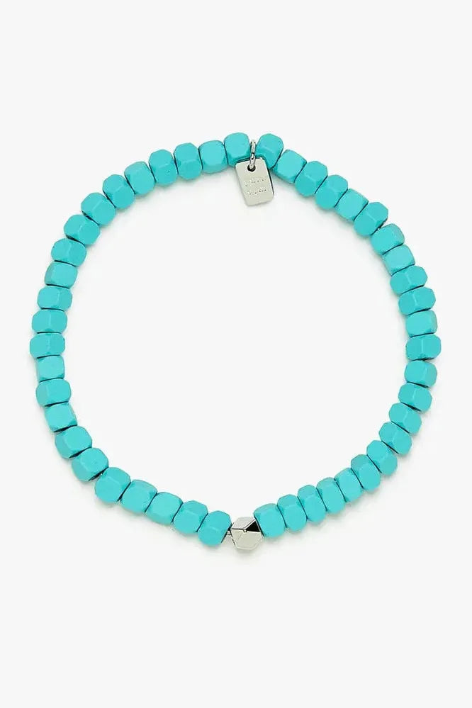 PURA VIDA  BRACELET, COATED HERMATITE