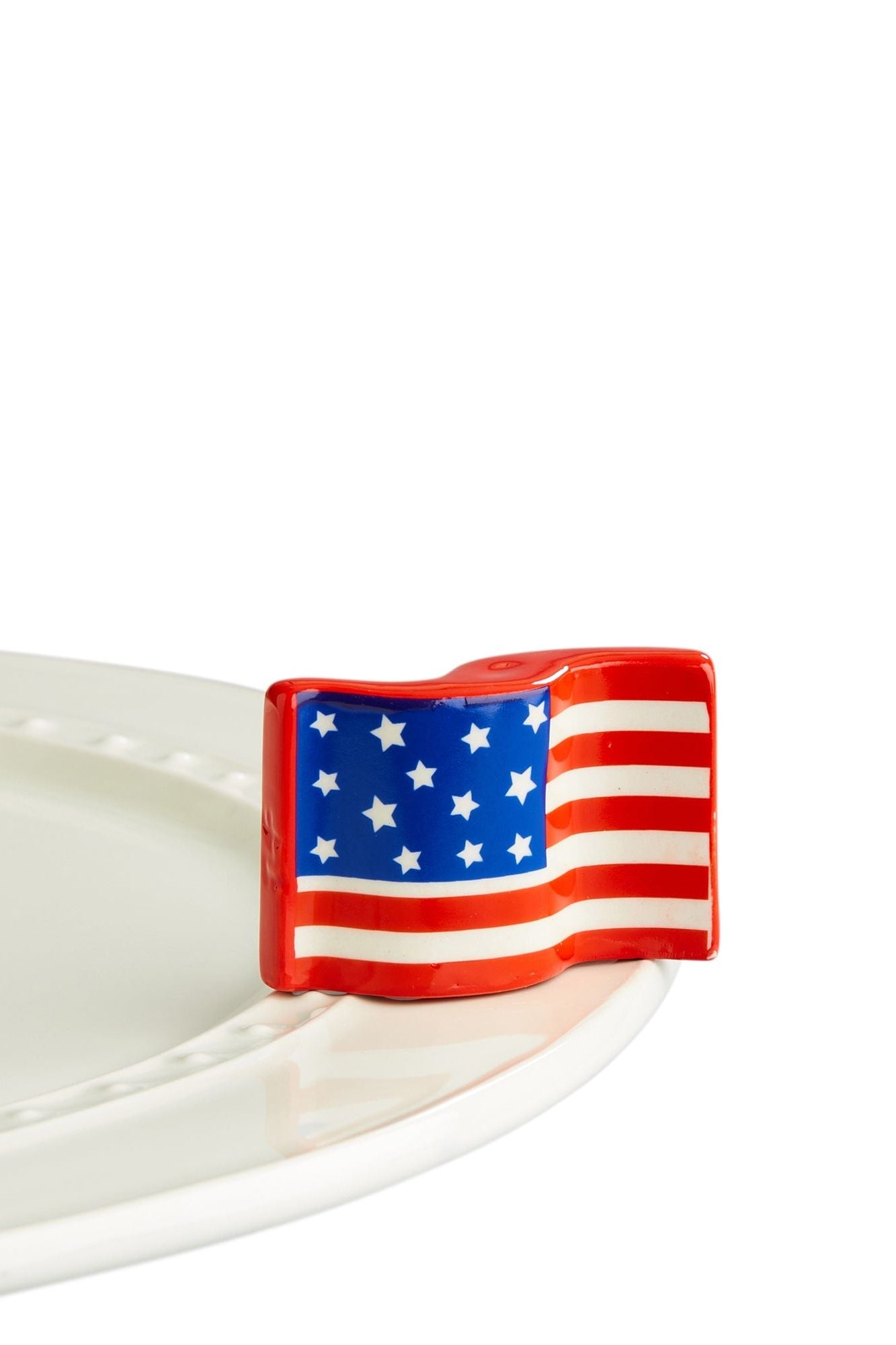 NORA FLEMING STARS AND STRIPES FOREVER MINI FLAG A018