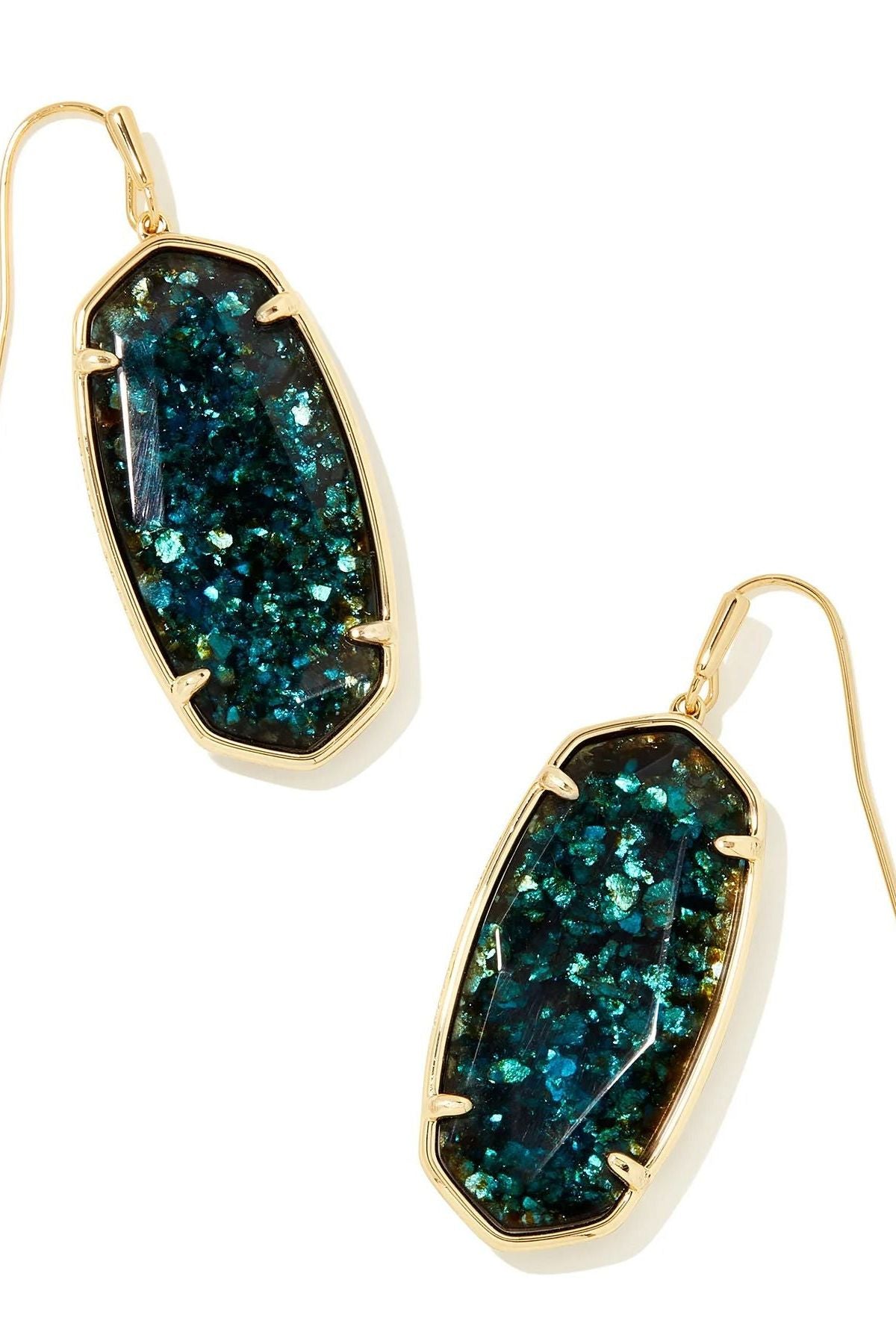 KENDRA SCOTT ELLE DROP EARRINGS in GOLD