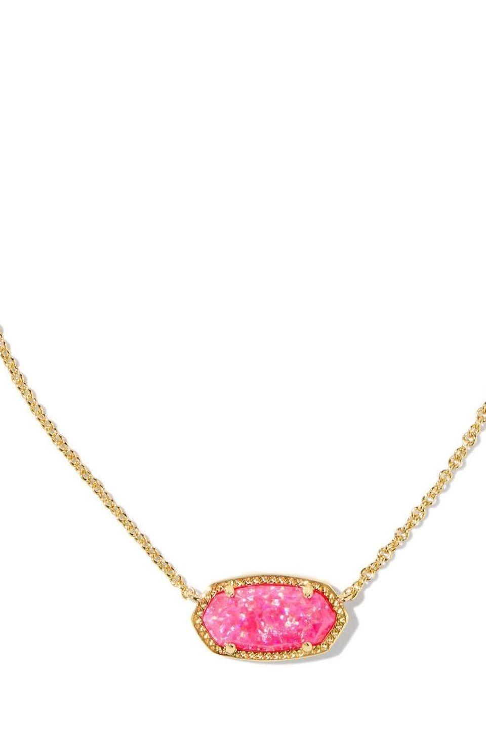 KENDRA SCOTT ELISA NECKLACE RHODIUM
