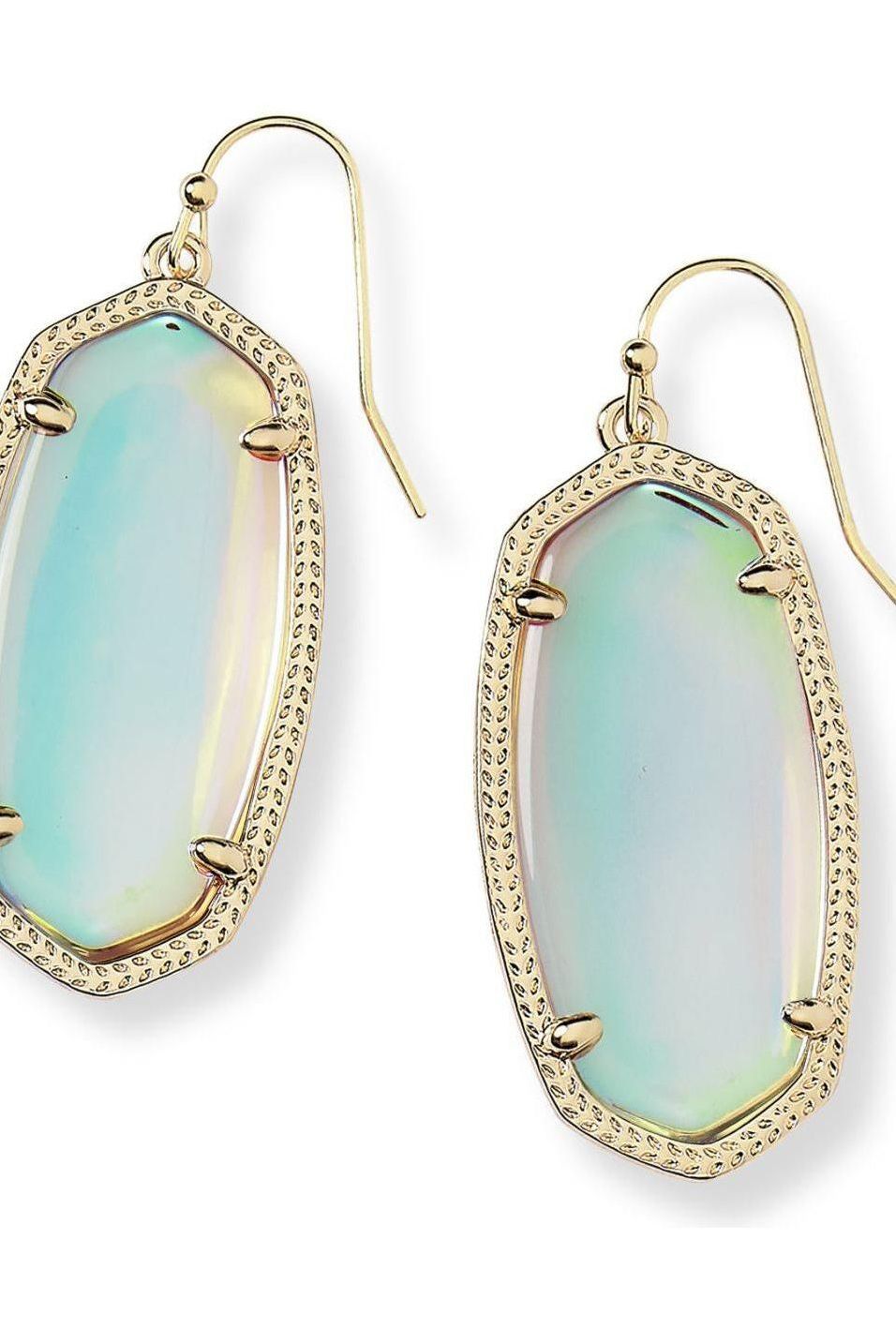 KENDRA SCOTT ELLE DROP EARRINGS in GOLD