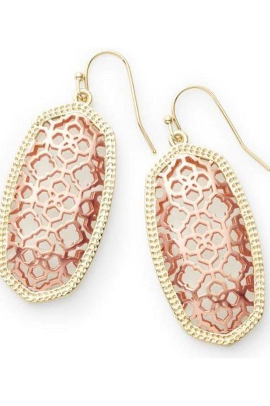 KENDRA SCOTT ELLE FILIGREE EARRINGS