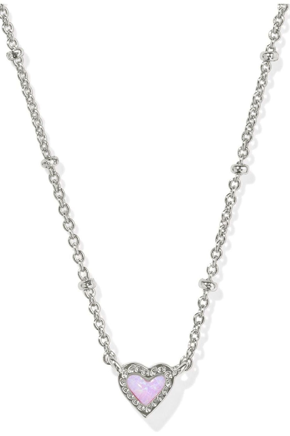 KENDRA SCOTT ARI HEART SHORT PENDANT ~ Gold NECKLACES