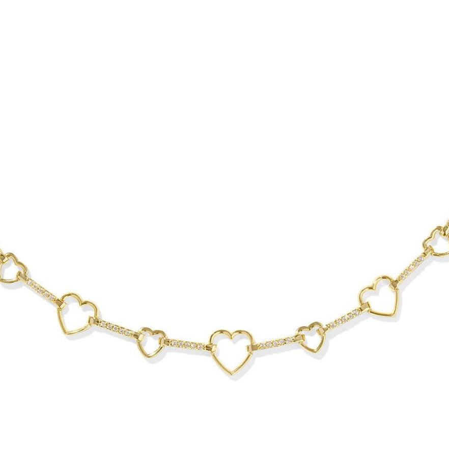 KENDRA SCOTT HAISLEY HEART EARRINGS / NECKLACE