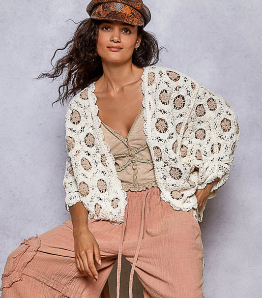 CROCHET CARDIGAN 183A