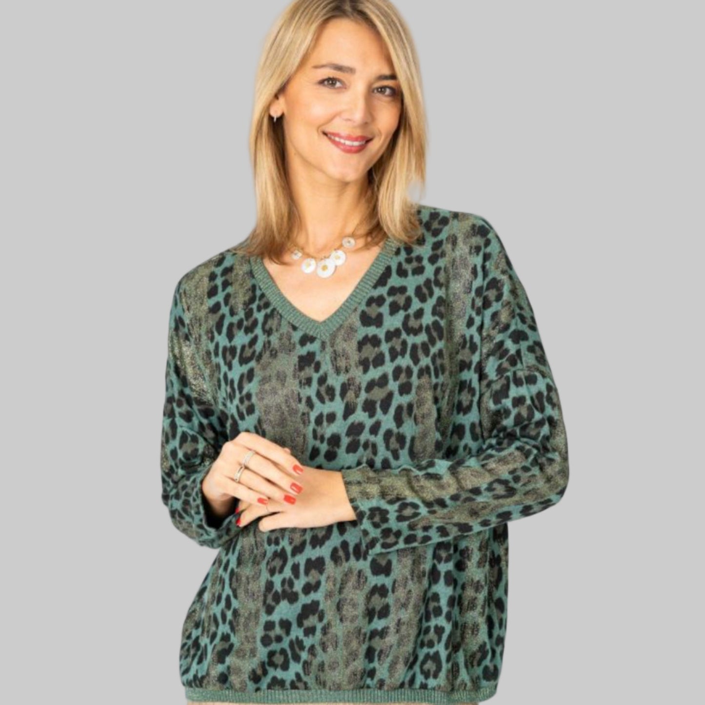 LEOPARD SWEATER 817171