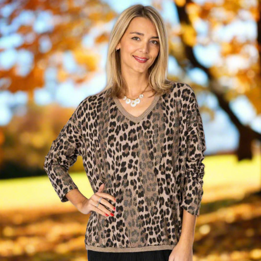 LEOPARD SWEATER 817171