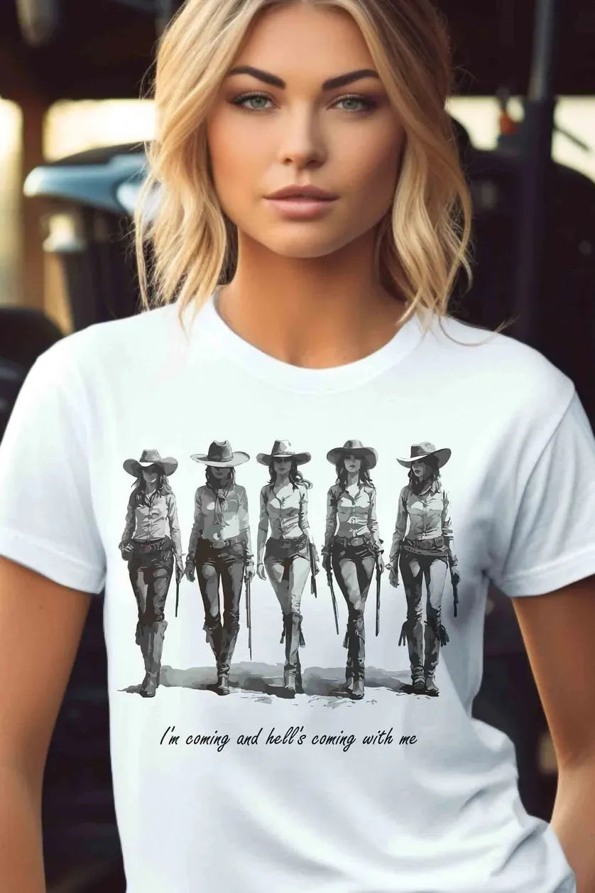 Hell's Comin Tee