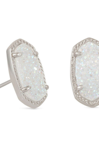 KENDRA SCOTT ELLIE SIGNATURE EARRINGS in DRUSY