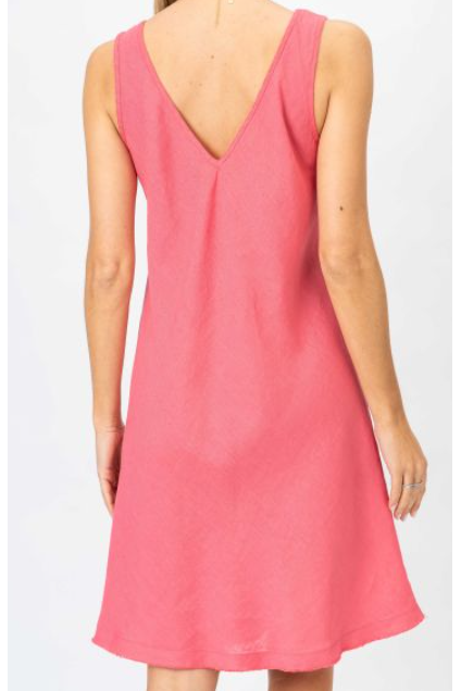 MADE IN ITALY LINEN DRESS 22953